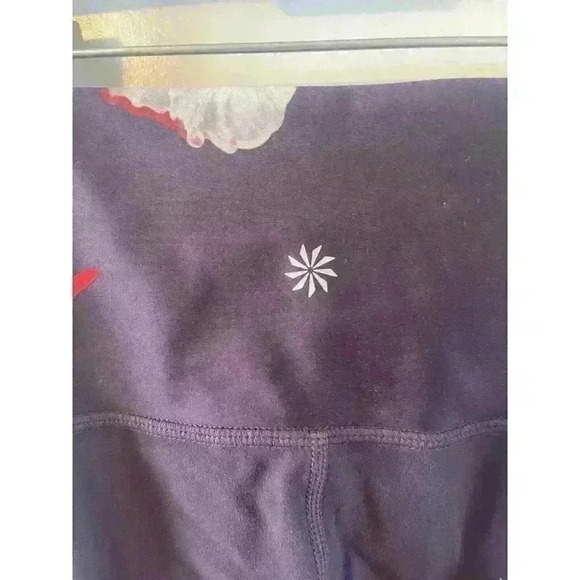Athleta Salutation Stash Pocket Magnolia Floral Tight Leggings, Womens size XS - Picture 5 of 6